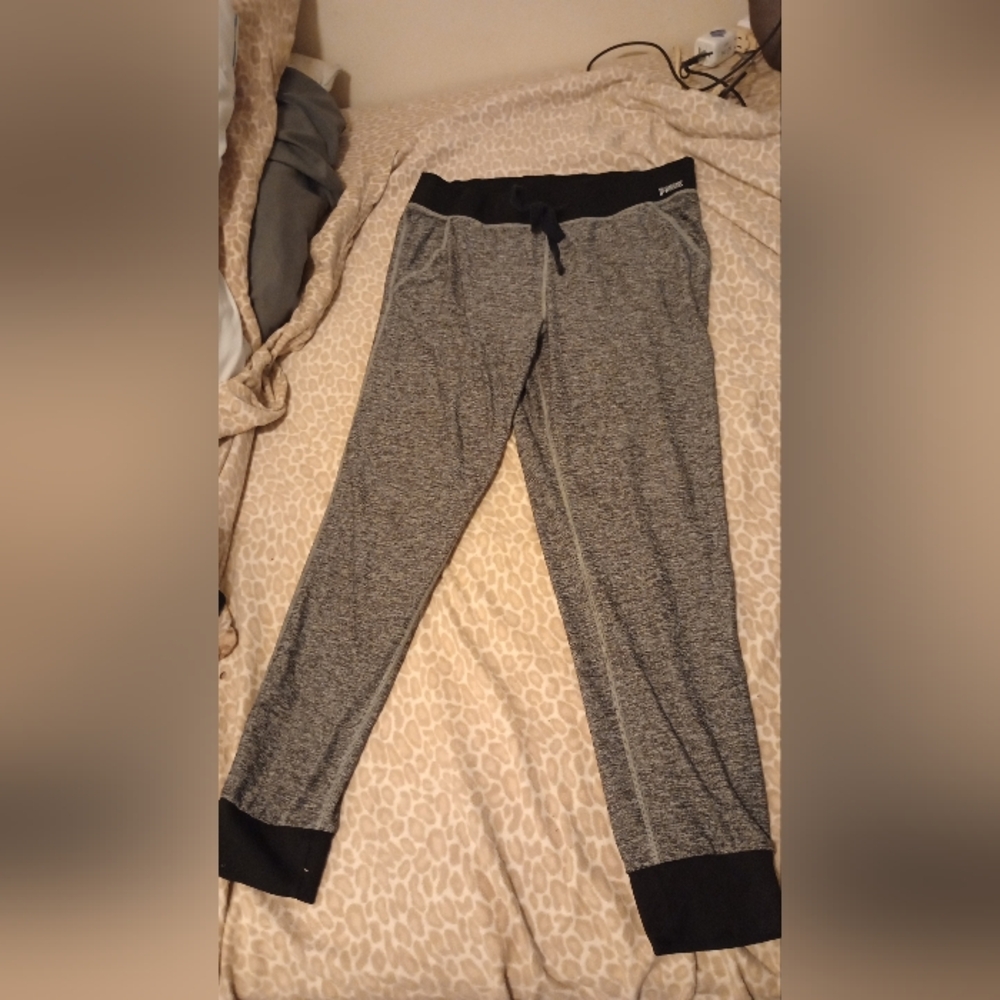 PINK Victoria's Secret Gray Joggers For Sale!!
